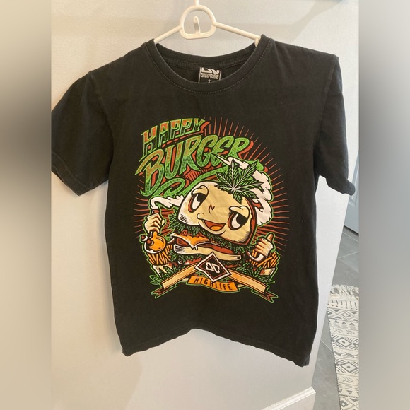 Overdose Happy Burger High Life shirt size small - Picture 1 of 4